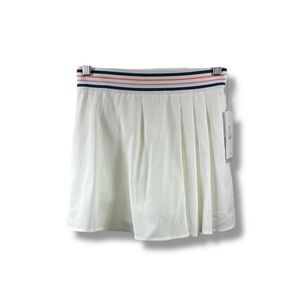 Johnny Was Calme NWT Endurance Tennis Skirt in White Size S